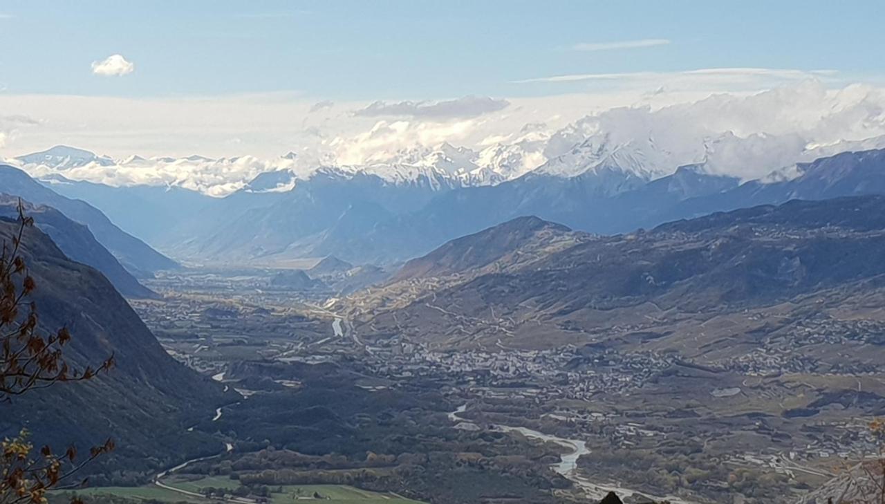Hotel Rhoneblick Guttet-Feschel Dış mekan fotoğraf