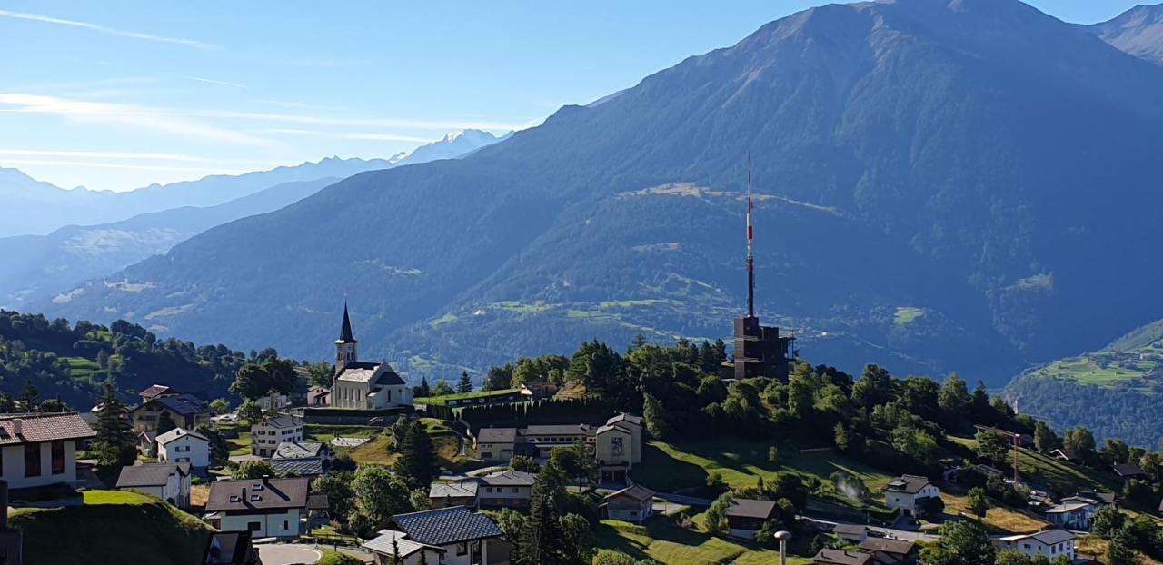 Hotel Rhoneblick Guttet-Feschel Dış mekan fotoğraf