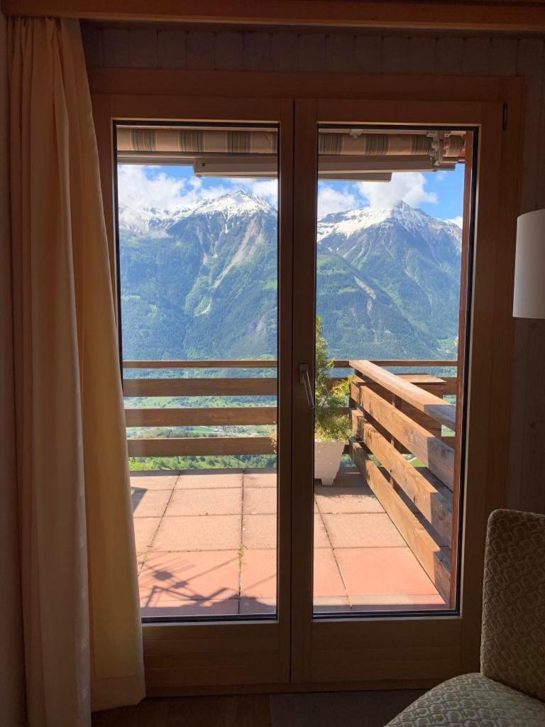 Hotel Rhoneblick Guttet-Feschel Dış mekan fotoğraf